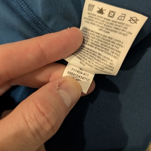 Nike Running Element Men's XL Blue Quarter-Zip Pullover - Picture 5 of 7